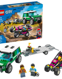 LEGO City Race Buggy Transporter 60288 Building Kit; Fun Toy for Kids, New 2021 (210 Pieces)
