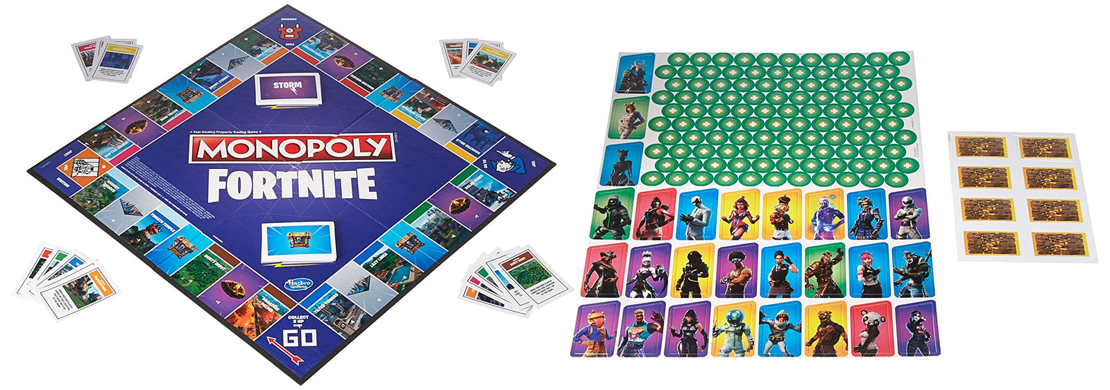 Monopoly: Fortnite Edition Board Game Inspired by Fortnite Video Game Ages 13 & Up