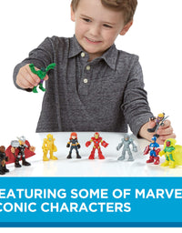 Playskool Heroes Marvel Super Hero Adventures Ultimate Super Hero Set, 10 Collectible 2.5-Inch Action Figures, Toys for Kids Ages 3 and Up (Amazon Exclusive)
