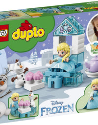 LEGO DUPLO Disney Frozen Toy Featuring Elsa and Olaf's Tea Party 10920 Disney Frozen Gift for Kids and Toddlers (17 Pieces)
