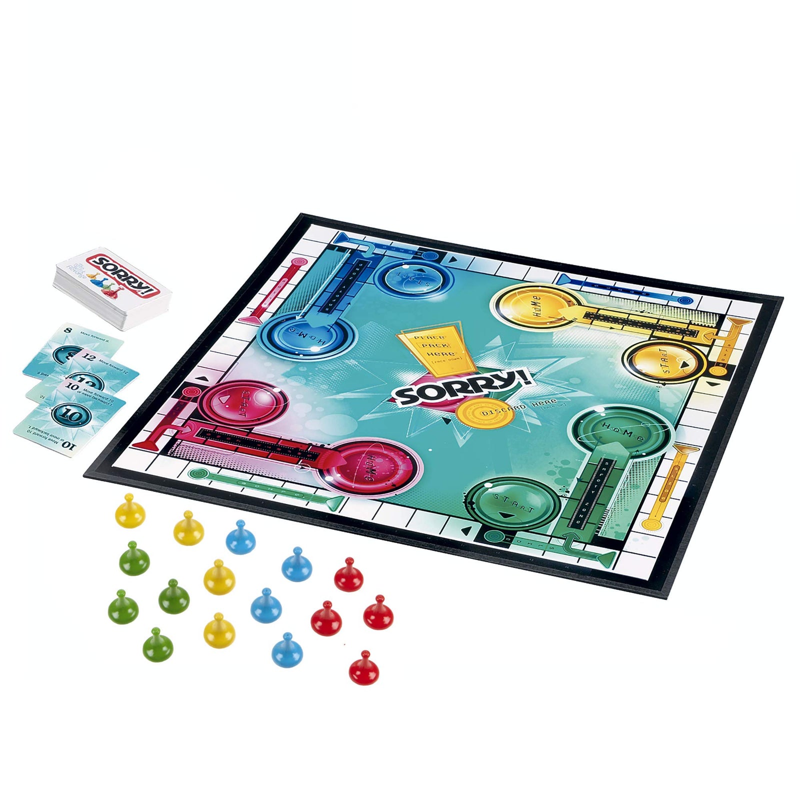 Hasbro Gaming Sorry! Parker Brothers Family Board Game for 2 to 4 Players Ages 6 and Up (Amazon Exclusive)