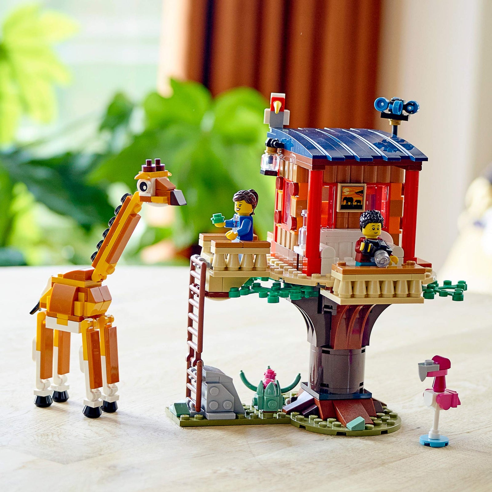 LEGO Creator 3in1 Safari Wildlife Tree House 31116 Building Kit Featuring a House Toy, Biplane Toy and Catamaran Toy; Best Building Sets for Kids Who Love Imaginative Play, New 2021 (397 Pieces)