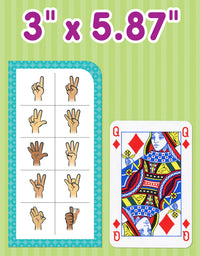 Carson Dellosa American Sign Language Flash Cards—Double-Sided, 122 ASL Signs With Illustrations and Word Associations, Alphabet, Numbers, Feelings, Animals, Food, Practice Set (105 pc)

