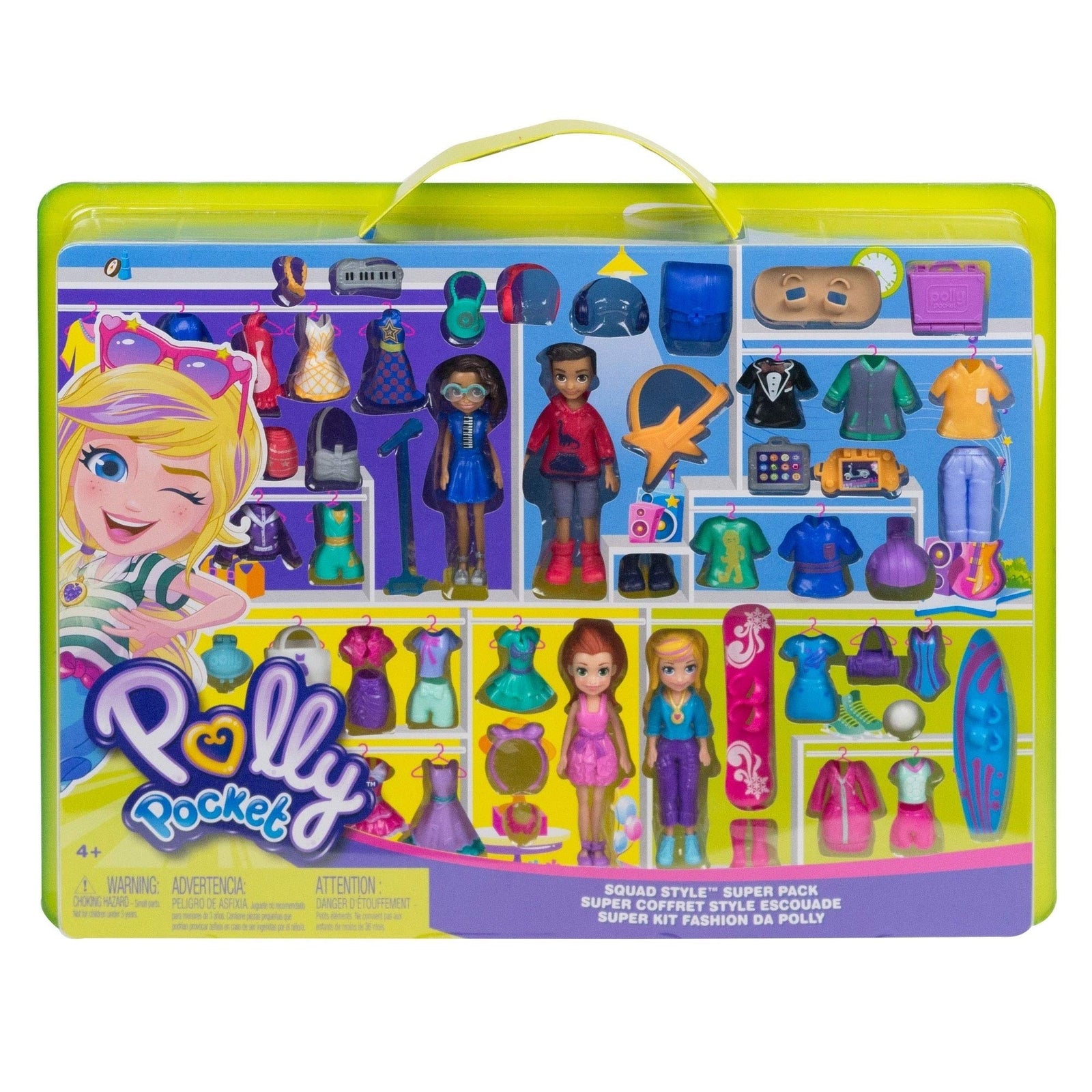 Polly Pocket Squad Style Super Pack