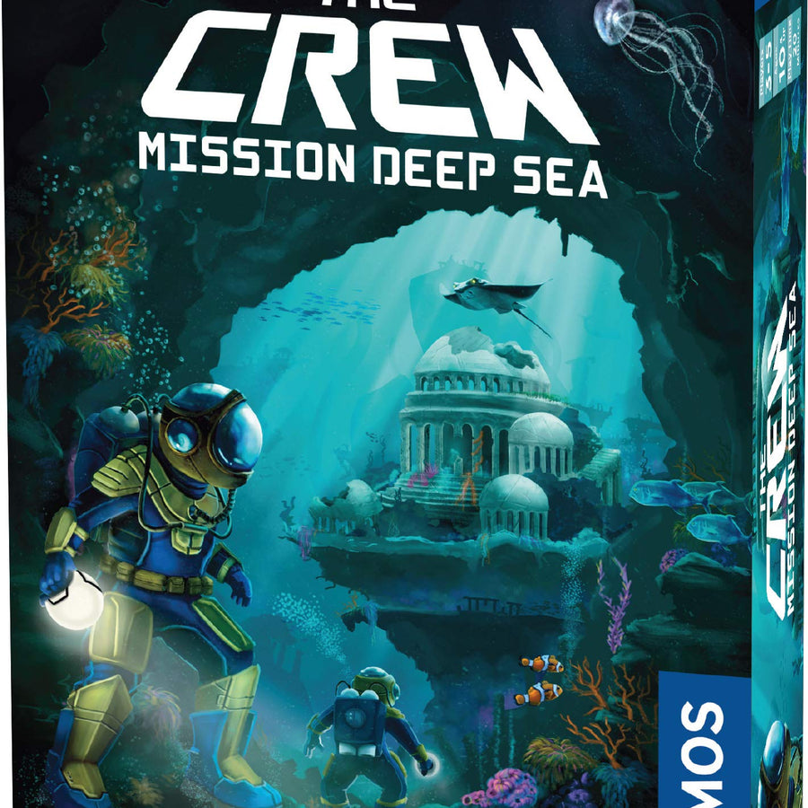 The Crew - Mission Deep Sea | Card Game | Cooperative Deep Sea Exploration | 2 to 5 Players | Ages 10 and up | Trick-Taking | 32 Levels of Difficulty | Endless Replayability