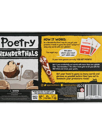 Poetry for Neanderthals by Exploding Kittens - Family Card Game - Card Game for Adults, Teens & Kids
