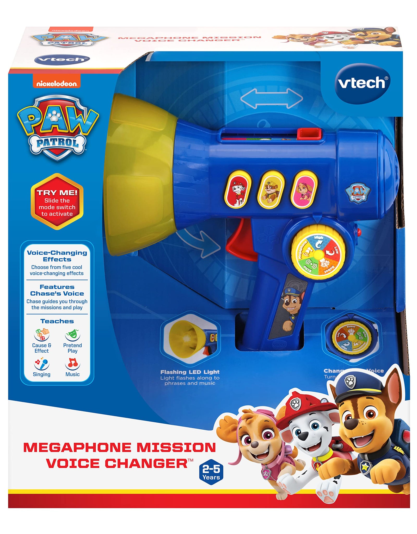 VTech PAW Patrol Megaphone Mission Voice Changer, Blue
