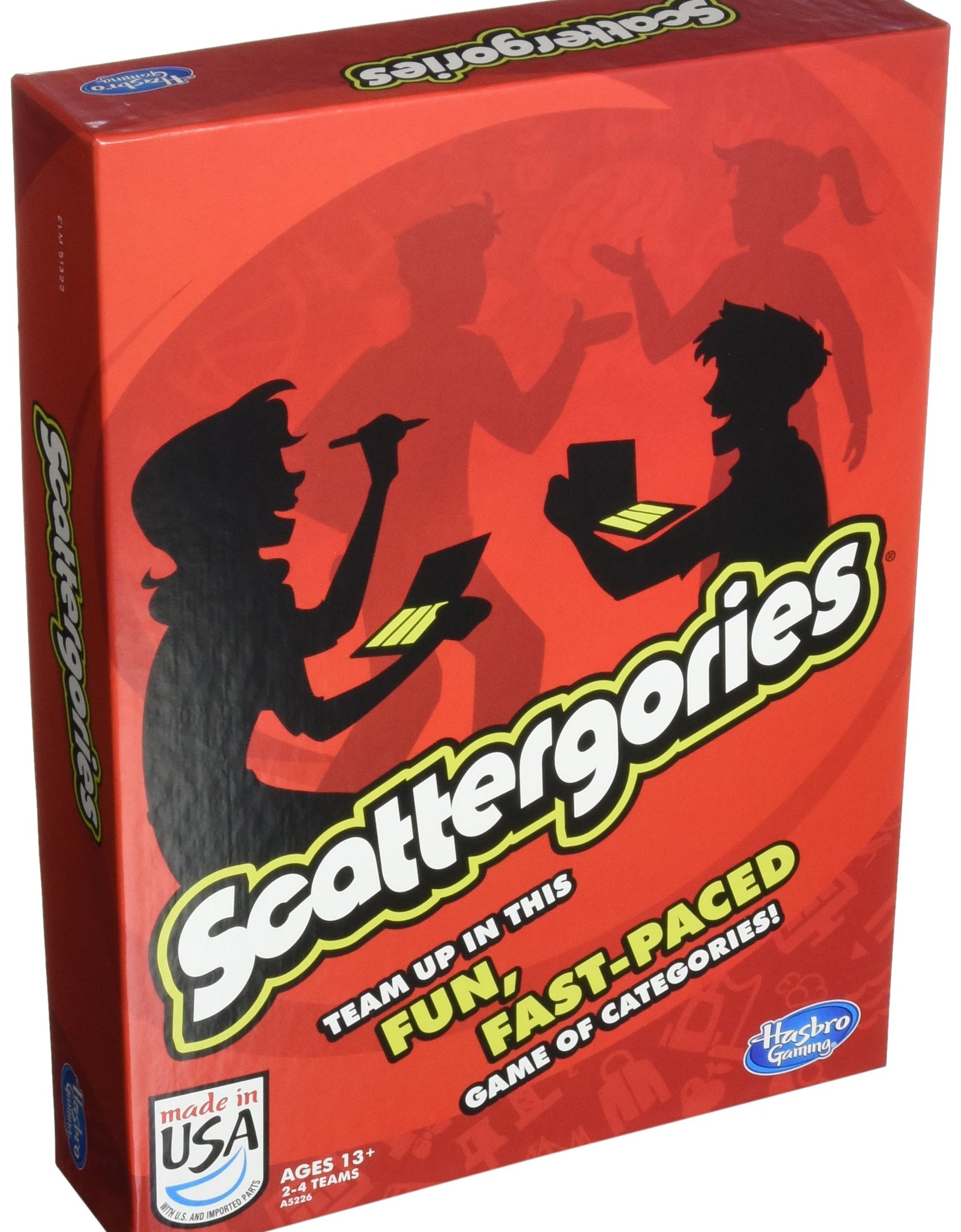 Scattergories Game