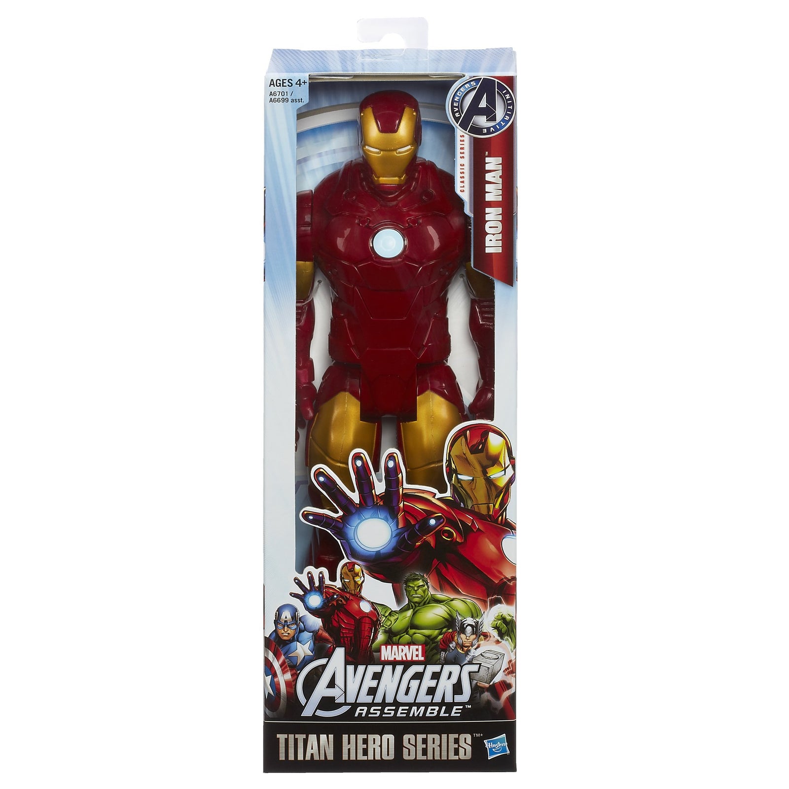 Avengers Series Marvel Assemble Titan Hero Iron Man 12" Action Figure