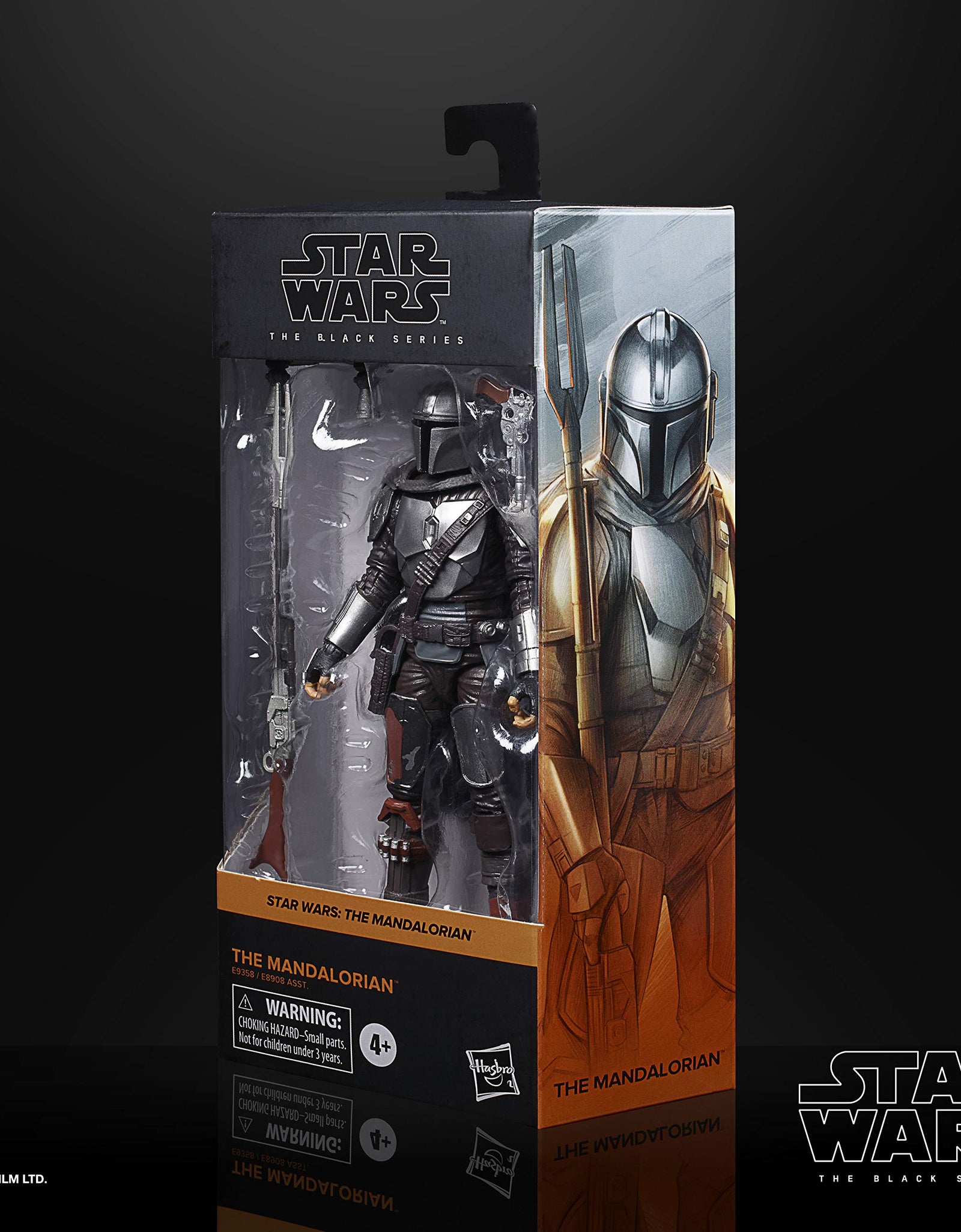 Star Wars The Black Series The Mandalorian Toy 6-Inch-Scale Collectible Action Figure, Toys for Kids Ages 4 and Up