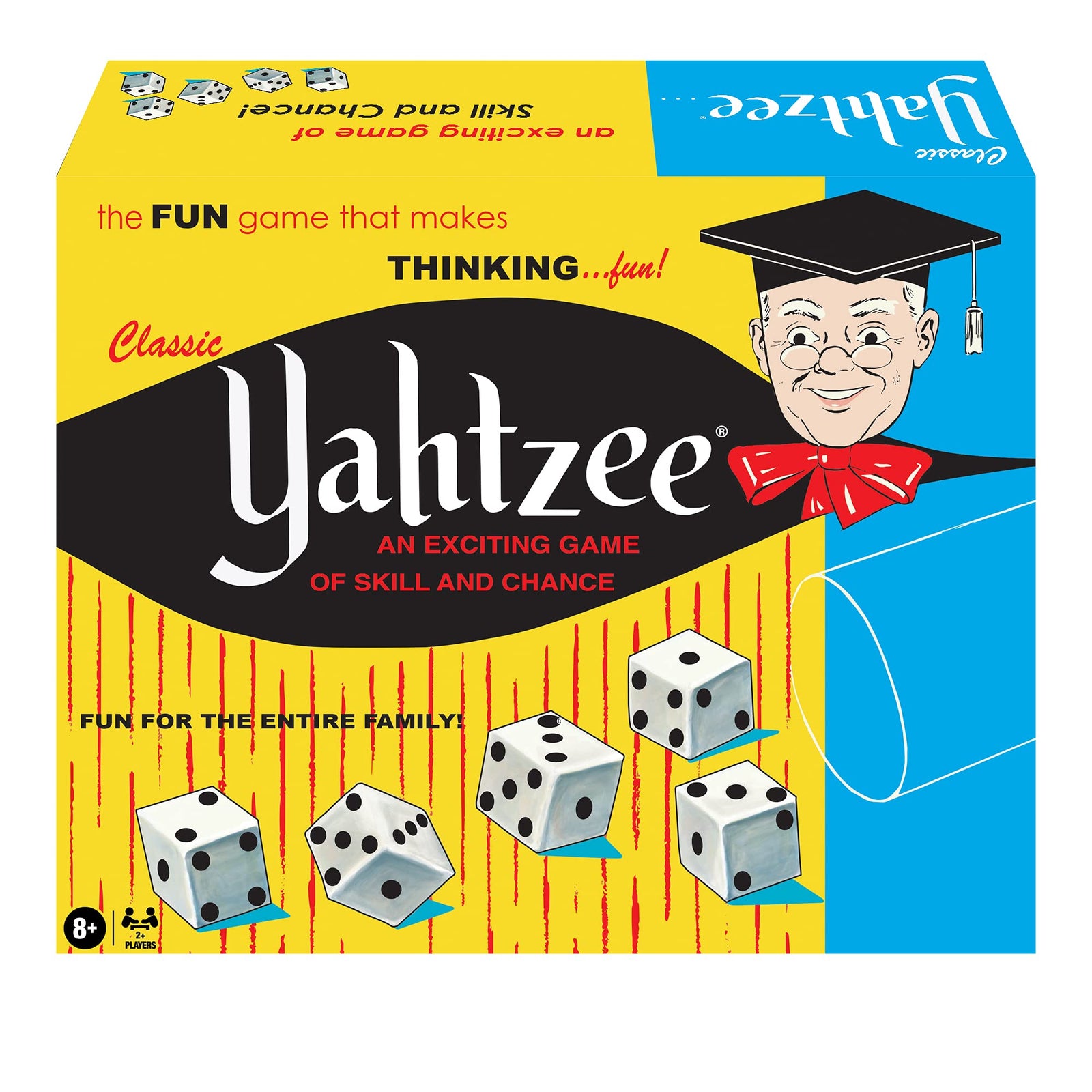 Classic Yahtzee, An Exciting Game Of Skill And Chance