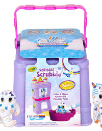 Crayola Scribble Scrubbie Peculiar Pets, Palace Playset with Unicorn and Yeti Kids Toys, Gift for Girls & Boys, Ages 3, 4, 5, 6
