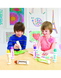 Do A Dot Art! Markers Brilliant Washable 6 pack, The Original Dot Marker
