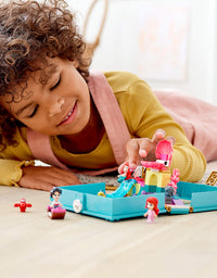 LEGO Disney Ariel’s Storybook Adventures 43176 Creative Little Mermaid Building Kit (105 Pieces)
