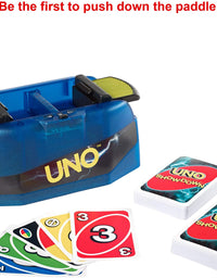 UNO Showdown Supercharged Family Card Game with 112 Cards & Showdown Supercharged Unit for Ages 7 Years Old & Up, Gift for Kid, Family or Adult Game Night, Ships in Own Container [Amazon Exclusive]
