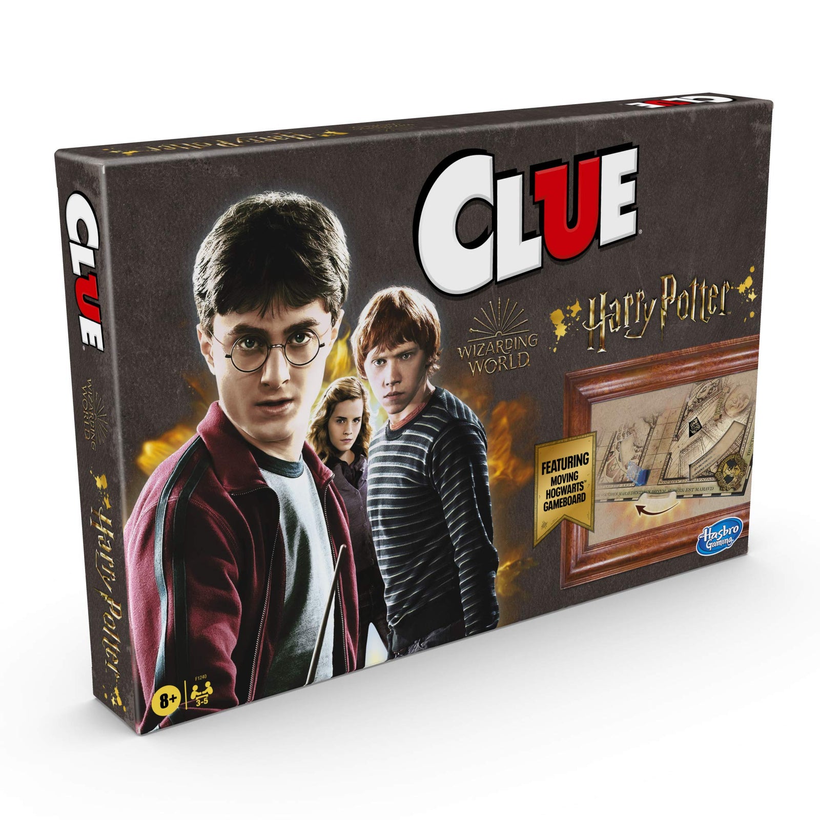 Hasbro Gaming Clue: Wizarding World Harry Potter Edition Mystery Board Game for 3-5 Players, Kids Ages 8 and Up (Amazon Exclusive)