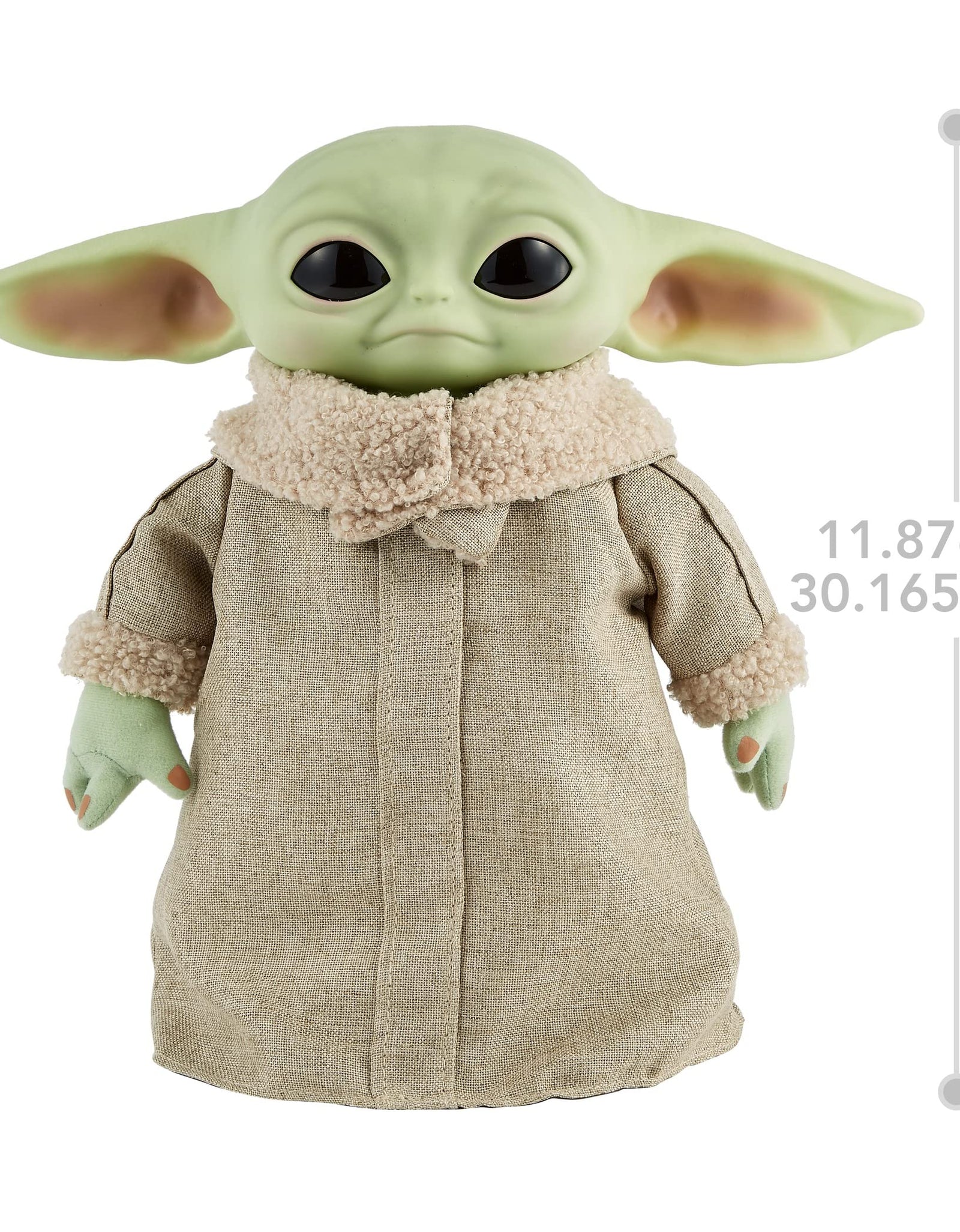 Star Wars Grogu, The Child, 12-in Plush Motion RC Toy from The Mandalorian, Collectible Stuffed Remote Control Character for Movie Fans of All Ages, 3 Years and Older