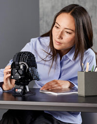 LEGO Star Wars Darth Vader Helmet 75304 Collectible Building Toy, New 2021 (834 Pieces)
