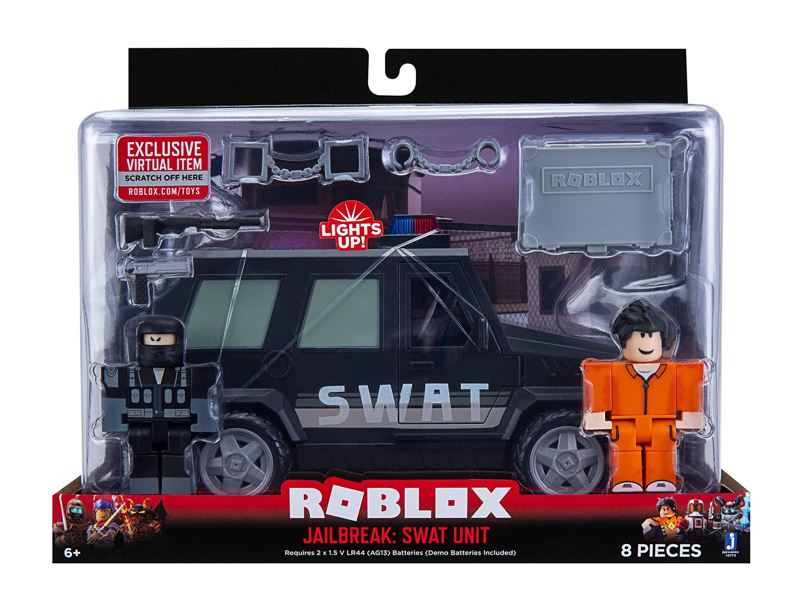 Roblox Action Collection - Jailbreak: SWAT Unit Vehicle [Includes Exclusive Virtual Item]