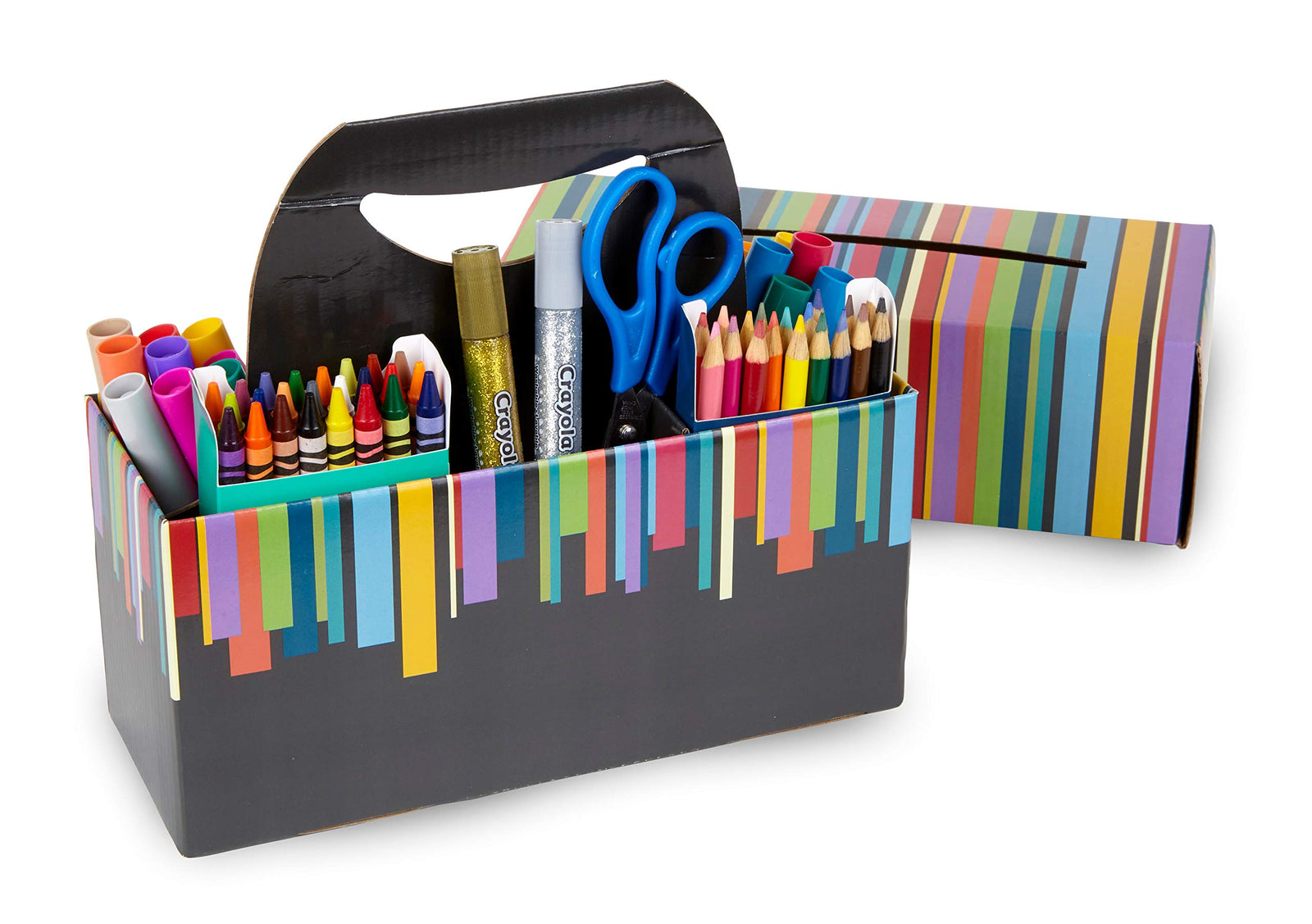 Crayola Color Caddy, Art Set Craft Supplies, Gift for Kids