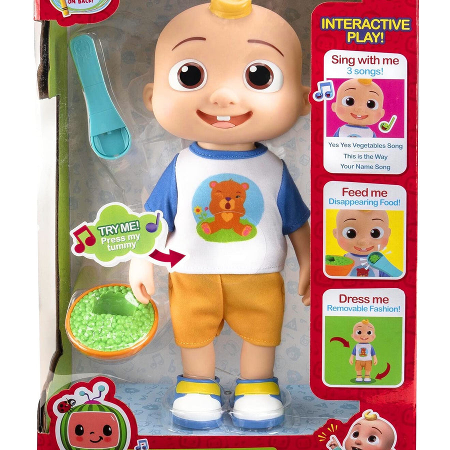 CoComelon Official Deluxe Interactive JJ Doll with Sounds