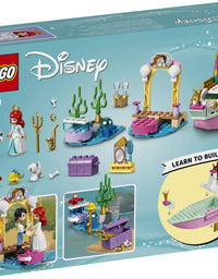 LEGO Disney Ariel’s Celebration Boat 43191; Creative Building Kit That Makes a Fun Gift for Kids, New 2021 (114 Pieces)
