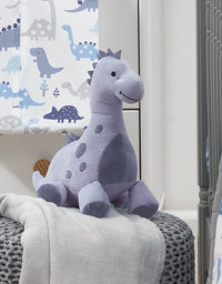 Bedtime Originals Roar Dinosaur Plush Rex, Blue
