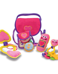 Melissa & Doug Pretty Purse Fill and Spill Soft Play Set Toddler Toy
