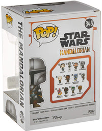 Funko Pop! Star Wars: The Mandalorian - Mandalorian (Chrome), Amazon Exclusive, Multicolor
