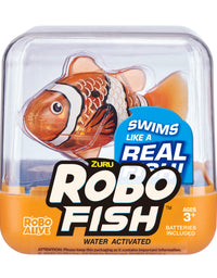 Robo Alive ZURU Fish-SERIES1 2PK(Teal+Orange) (7141A-S001)
