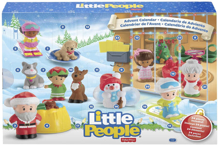 Fisher-Price Little People Advent Calendar, Count Down to Christmas with Your Toddler's Favorite Little People Friends & Fun yuletime Accessories!