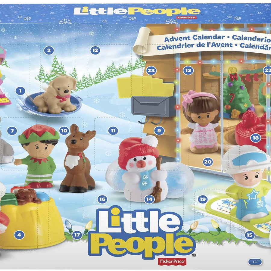 Fisher-Price Little People Advent Calendar, Count Down to Christmas with Your Toddler's Favorite Little People Friends & Fun yuletime Accessories!