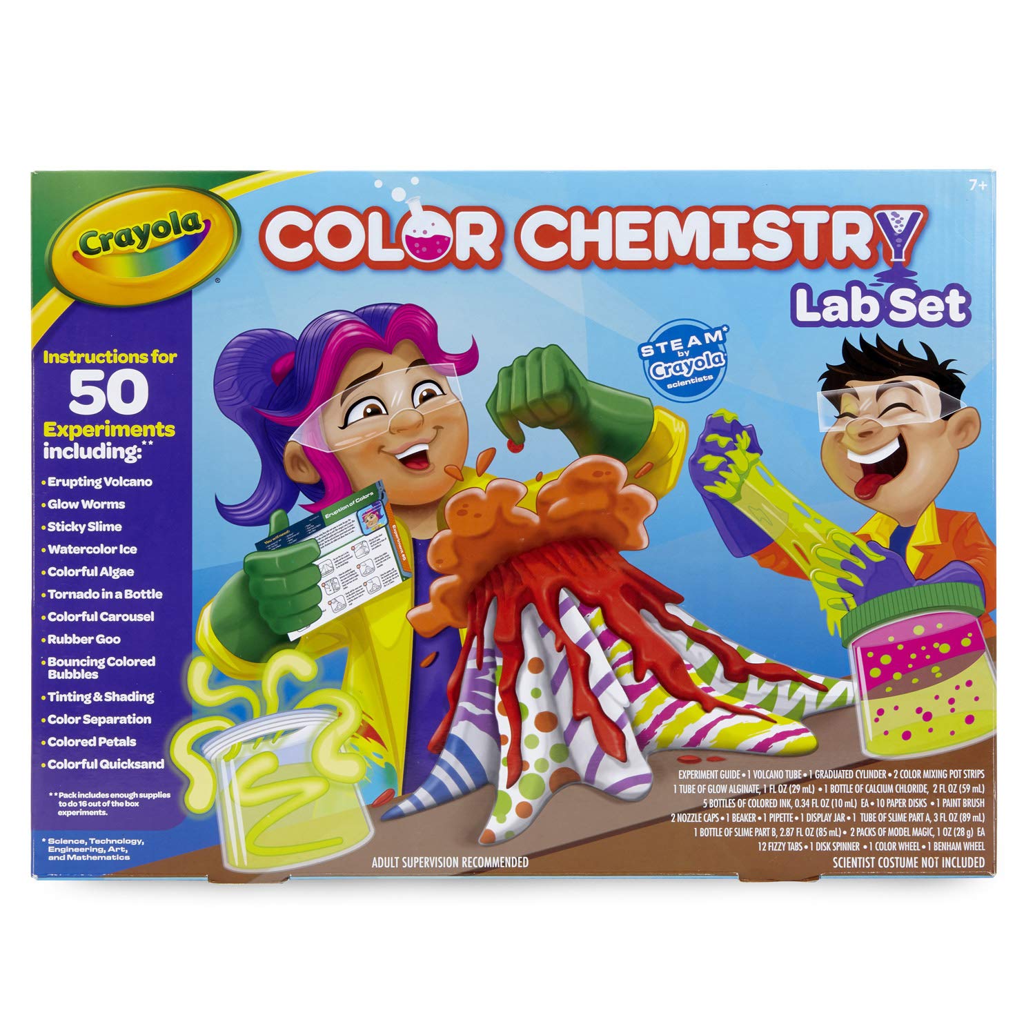Crayola Color Chemistry Set For Kids, Gift for Kids, Ages 7, 8, 9, 10