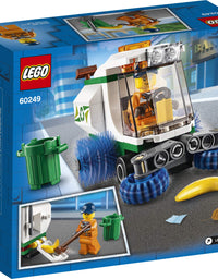 LEGO City Street Sweeper 60249 Construction Toy, Cool Building Toy for Kids (89 Pieces)
