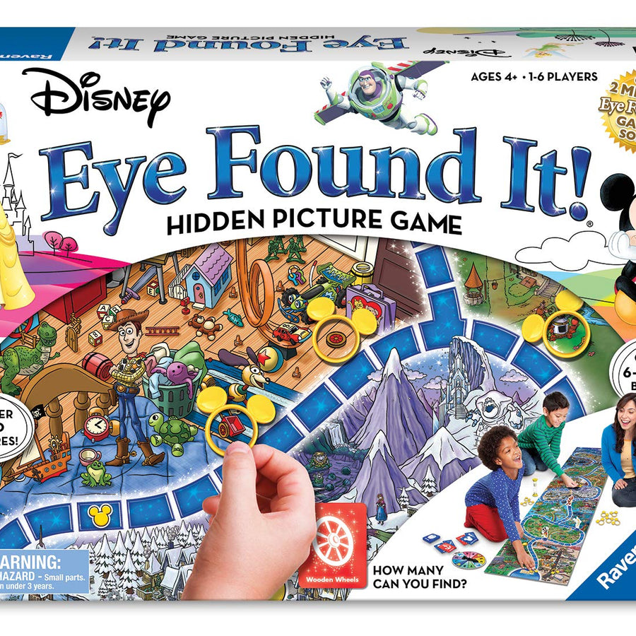Ravensburger World of Disney Eye Found It Board Game for Boys and Girls Ages 4 and Up - A Fun Family Game You'll Want to Play Again and Again