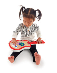 Baby Einstein Magic Touch Ukulele Wooden Musical Toy, Ages 12 months+, Red
