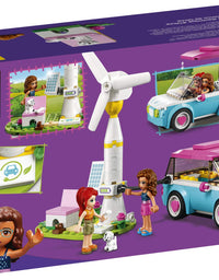 LEGO Friends Olivia's Electric Car 41443 Building Kit; Creative Gift for Kids; New Toy Inspires Modern Living Play, New 2021 (183 Pieces)
