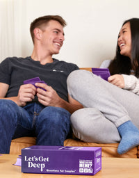 Let's Get Deep - The Relationship Game Full of Questions for Couples - by What Do You Meme?
