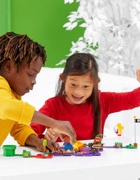 LEGO Super Mario Wiggler’s Poison Swamp Expansion Set 71383 Building Kit; Unique Gift Toy Playset for Creative Kids, New 2021 (374 Pieces)
