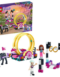 LEGO Friends Magical Acrobatics 41686 Building Kit; Carnival Pretend Play Toy for Kids Who Love Gymnastics Gifts; New 2021 (223 Pieces)
