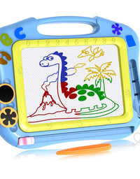 LOFEE Magna Drawing Doodle Board Present for 1 2 3 4 Year Old Girl,Magnetic Drawing Board Gift for 2 3 4 Year Old Girl Toy Age 1 2 3 Birthday Gift for 2 3 4 Year Old Girls Small Toys for Travel SLHFPX
