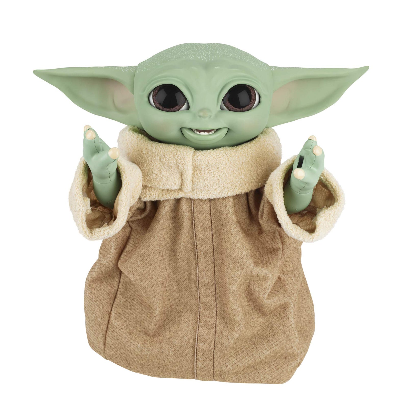 Star Wars Galactic Snackin’ Grogu 9.25-Inch-Tall Animatronic Toy with Over 40 Sound and Motion Combinations and Interactive Accessories,F2849