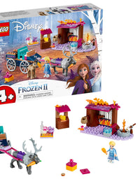 LEGO Disney Frozen II Elsa's Wagon Carriage Adventure 41166 Building Kit with Elsa & Sven Toy Figure (116 Pieces)
