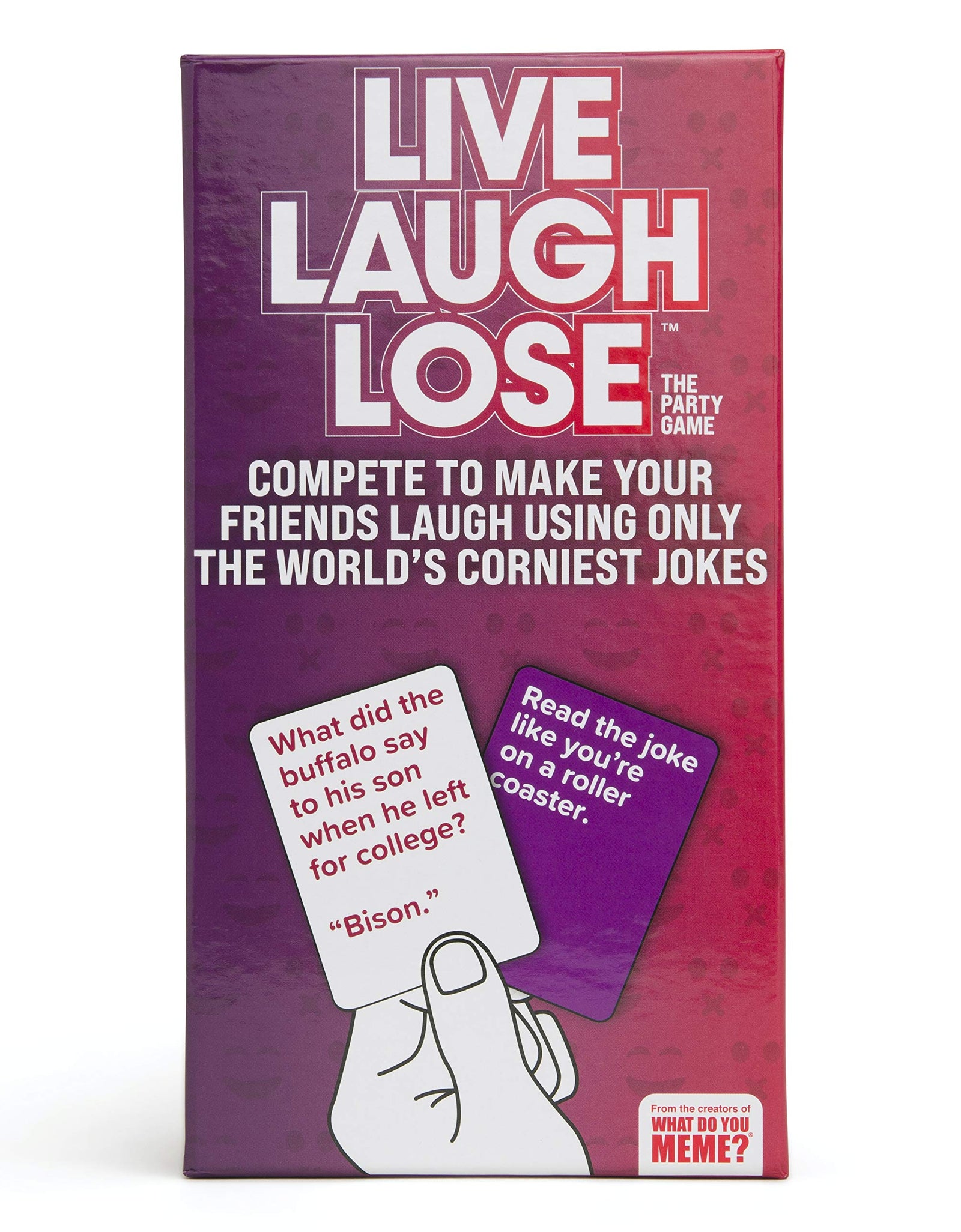 Live Laugh Lose - The Party Game Where You Compete to Make Corny Jokes Funny - by What Do You Meme?