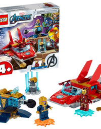 LEGO Marvel Avengers Iron Man vs. Thanos 76170 Cool, Collectible Superhero Building Toy for Kids Featuring Marvel Avengers Iron Man and Thanos Minifigures, New 2021 (103 Pieces)
