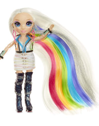 Rainbow High Hair Studio – Create Rainbow Hair with Exclusive Doll, Extra - Long Washable Hair Color & Complete Doll Clothes and Accessories- Fun Playset for Kids Ages 4+
