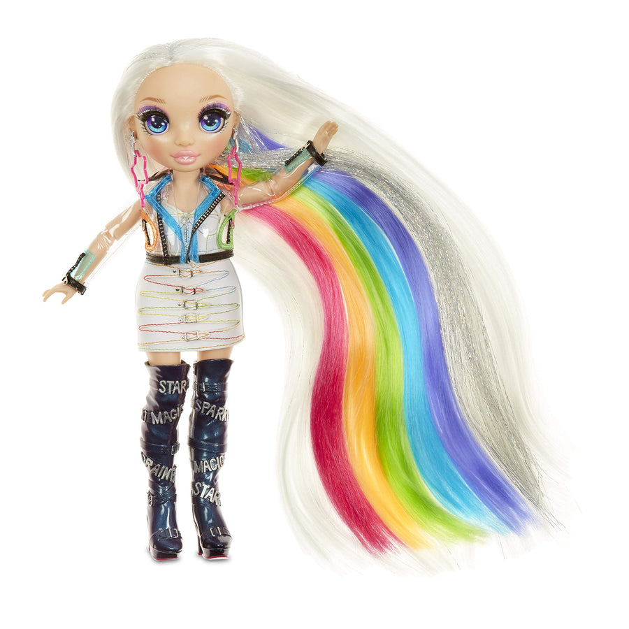 Rainbow High Hair Studio – Create Rainbow Hair with Exclusive Doll, Extra - Long Washable Hair Color & Complete Doll Clothes and Accessories- Fun Playset for Kids Ages 4+