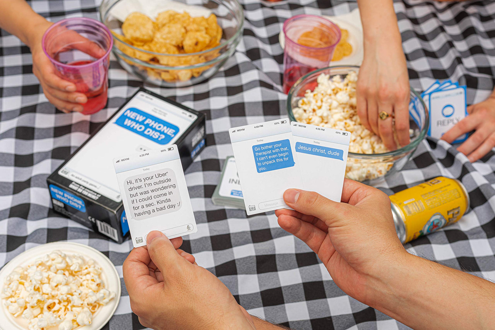 New Phone, Who Dis? - The 100% Offline Text Messaging Party Game - by What Do You Meme?