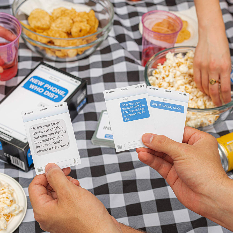 New Phone, Who Dis? - The 100% Offline Text Messaging Party Game - by What Do You Meme?