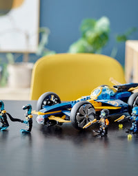 LEGO NINJAGO Ninja Sub Speeder 71752 Building Kit; Amphibious Car Toy with NINJAGO Cole and Jay Minifigures; New 2021 (356 Pieces)
